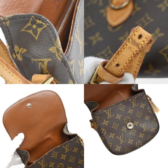 LOUIS VUITTON Mini Saint Cloud Shoulder Bag Monogram Leather BN M51244 39EF327 - Picture 9 of 16